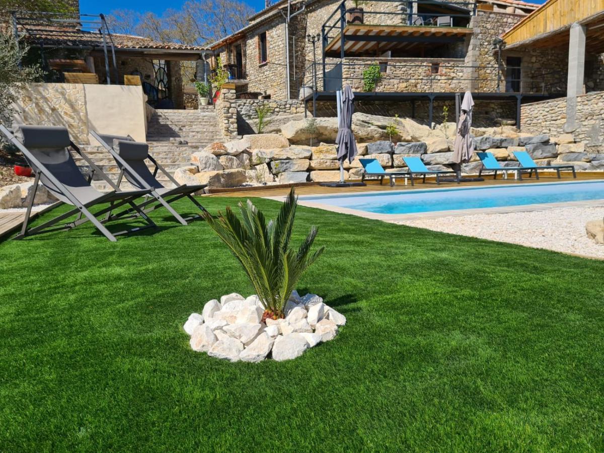 Gites 2 Adultes Dans Un Mas Charme Et Calme Assure Servas  Exterior foto